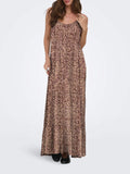 Only Vestito Longuette Donna 15339142 Spiced Apple Ethnic Paisley - Multicolore