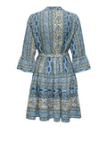 Only Vestito Mini Sina Life Donna 15340073 Cloud Dancer Sina Paisley - Multicolore