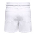 Only Shorts Jeans Donna 15340706 White Denim - Bianco