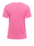 Only T-shirt Donna 15343771 Wild Orchid Three Hearts Chest - Fuxia