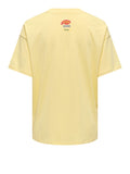 Only T-shirt Donna 15346761 Sunlight Single Can Sardine - Giallo