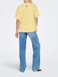 Only T-shirt Donna 15346761 Sunlight Single Can Sardine - Giallo