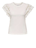 Only Top Donna 15350374 Cloud Dancer - Bianco