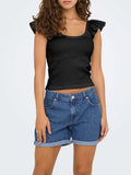 Only Top Donna 15350374 Black - Nero