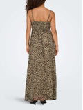 Only Vestito Longuette Donna 15352634 Animalier Leo - Maculato