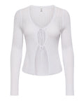 Only Cardigan Donna 15364751 Bright White - Bianco