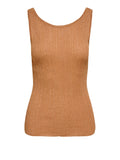 Only Top Donna 15364900 Biscuit Gold Glitter - Marrone