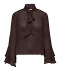 Only Blusa Peninna Donna 15367241 Coffee Bean - Marrone