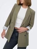 Only Blazer Donna 15367394 Stone Gray - Grigio
