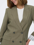 Only Blazer Donna 15367394 Stone Gray - Grigio