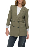 Only Blazer Donna 15367394 Stone Gray - Grigio