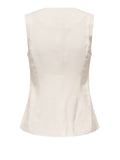 Only Gilet Donna 15367399 Cloud Dancer - Bianco