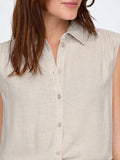 Only Camicia Casual Donna 15367416 Moonbeam - Avorio