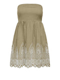 Only Vestito Mini Donna 15367443 - Verde