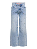 Only Jeans Wide Donna 15367466 - Denim