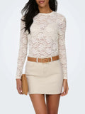 Only Top Nikka Donna 15367565 Egret - Bianco