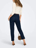 Only Pantalone Capri Pantalone Chino Alexa Donna 15367583 Sky Captain Melange - Blu