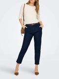 Only Pantalone Capri Pantalone Chino Alexa Donna 15367583 Sky Captain Melange - Blu