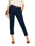 Only Pantalone Capri Pantalone Chino Alexa Donna 15367583 Sky Captain Melange - Blu