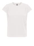 Only T-shirt Donna 15368453 Cloud Dancer - Bianco