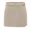 Only Gonna Mini Donna 15368556 Island Fossil Silver Buckle (s - Beige