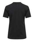 Only T-shirt Donna 15368895 Black Mickey And Minnie Love - Nero