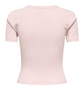 Only T-shirt Donna 15369336 Pale Lilac Pale Lilac Bows - Rosa