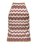 Only Top Donna 15369377 Foxtrot Grape W/cloud D/pale L - Marrone