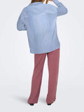 Only Camicia Casual Donna 15369488 Provence Cloud Dancer - Celeste