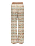 Only Pantalone Palazzo Donna 15369997 Foxtrot Jadeite/pale L/humus/g - Marrone