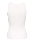 Only Canotta Donna 15370027 Cloud Dancer Silver Buckle - Bianco