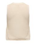 Only Top Donna 15370250 Birch Cloud Dancer Pearls - Avorio