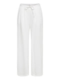 Only Pantalone Palazzo Donna 15370273 Bright White - Bianco