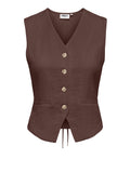 Only Gilet Donna 15370277 Shopping Bag - Marrone