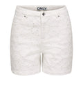 Only Shorts Donna 15370352 Bright White - Bianco