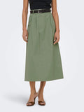 Only Gonna Longuette Donna 15370607 Oil Green - Verde