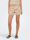 Only Shorts Donna 15370709 Sepia Rose Flower - Floreale