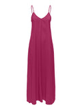 Only Vestito Longuette Donna 15371094 Sangria - Bordeaux