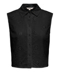 Only Camicia Alithea Donna 15371174 Black - Nero