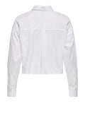 Only Camicia Casual Donna 15371587 Bright White Pearl Flowers - Bianco