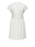 Only Vestito Mini Donna 15371778 Cloud Dancer - Bianco