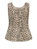 Only Top Donna 15371956 Pumice Stone Black Leo - Maculato