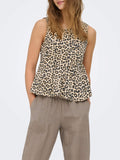 Only Top Donna 15371956 Pumice Stone Black Leo - Maculato