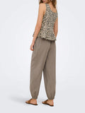 Only Top Donna 15371956 Pumice Stone Black Leo - Maculato