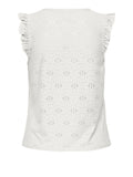 Only Top Donna 15371959 Cloud Dancer Jo Smilla - Bianco