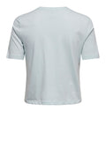 Only T-shirt Donna 15372088 Ballad Blue Shells - Celeste