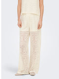 Only Pantalone Straight Donna 15372107 Birch - Avorio