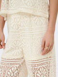 Only Pantalone Straight Donna 15372107 Birch - Avorio