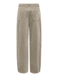 Only Jeans Wide Donna 15372521 Crockery - Beige