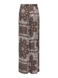 Only Pantalone Palazzo Kavi Ambelpu Donna 15373641 Chocolate Martini Brown Bandan - Marrone